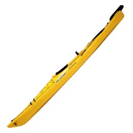 yellow kestrel 140 RM current designs kayak fluid fun canoe and kayak