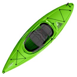 lime green zydeco 9.0 dagger kayak fluid fun canoe and kayak